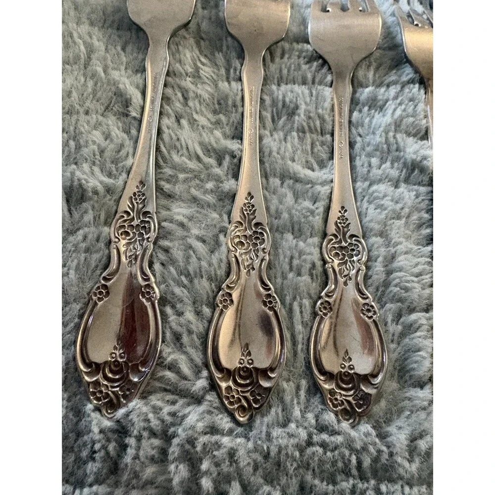 Lot Of 4 Forks Oneida Community Stainless LOUISIANA